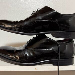 Boss Glossy Black Men's Oxfords